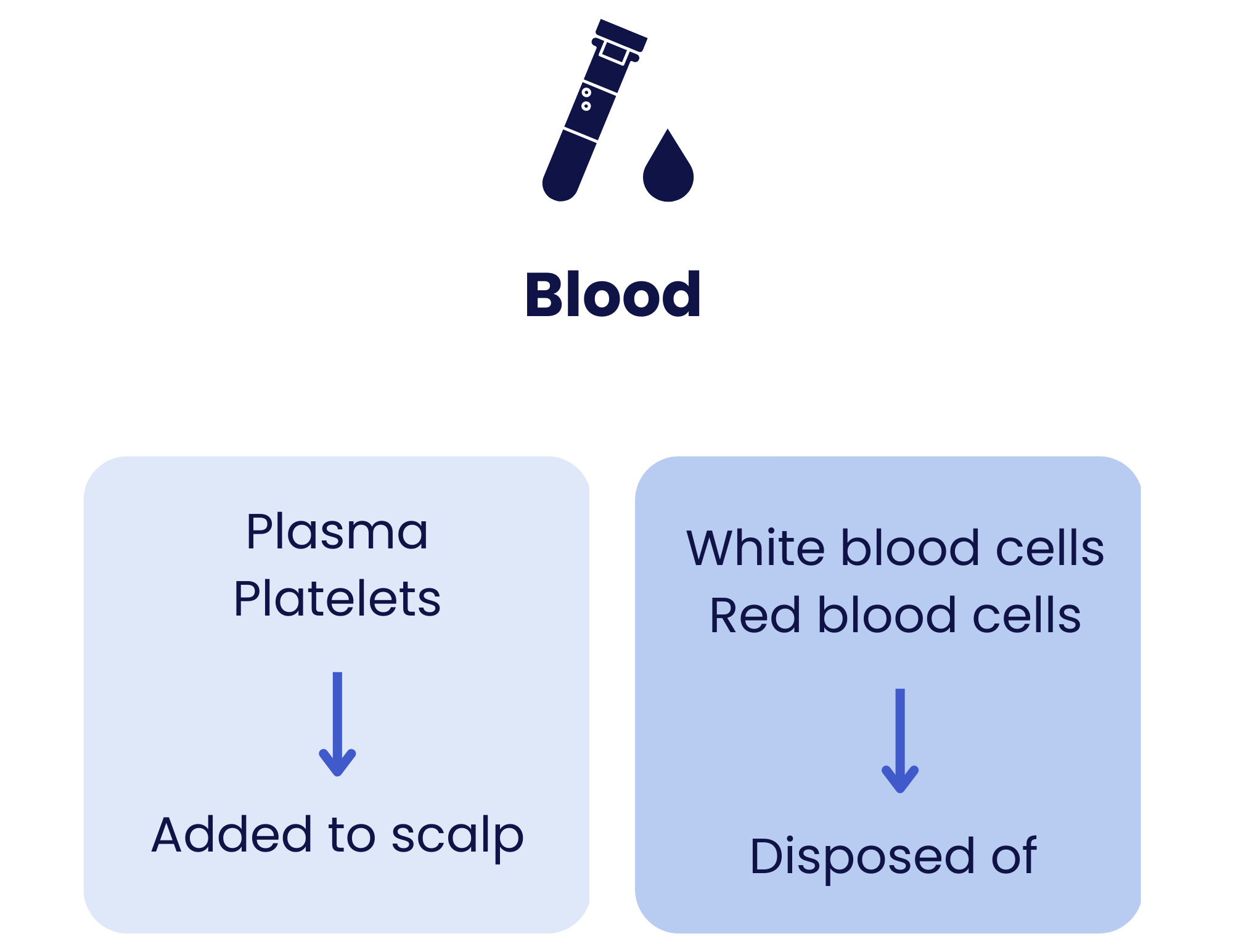 How blood is used in PRP